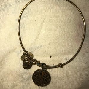 Gold Alex and Ani bracelet